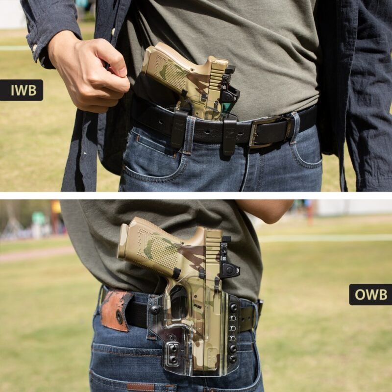 Glock G17 G22 G31 VITREO IWB/OWB Holster - Image 3