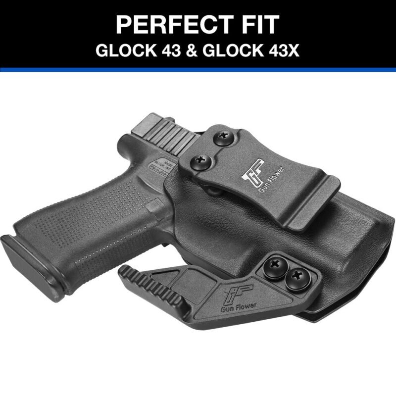 Glock G43 G43X IWB Kydex Holster - Image 2