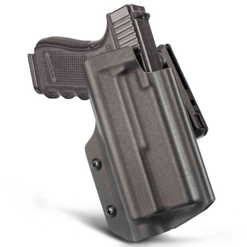 OWB Kydex Duty Holster For Glock - Olight Flashlight