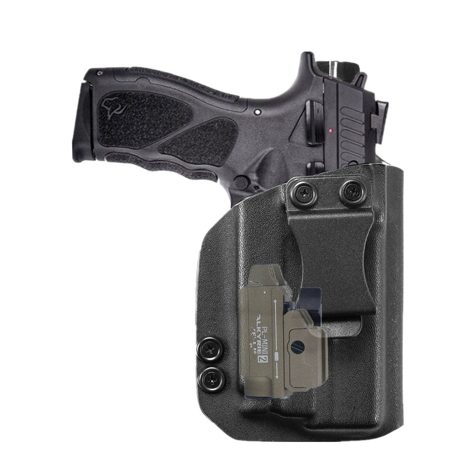 Taurus Th9 40 380 Gm23 Olight Pl Valkyrie Mini 2 Iwb Kydex Holster Coldre Store™ Premium 2446