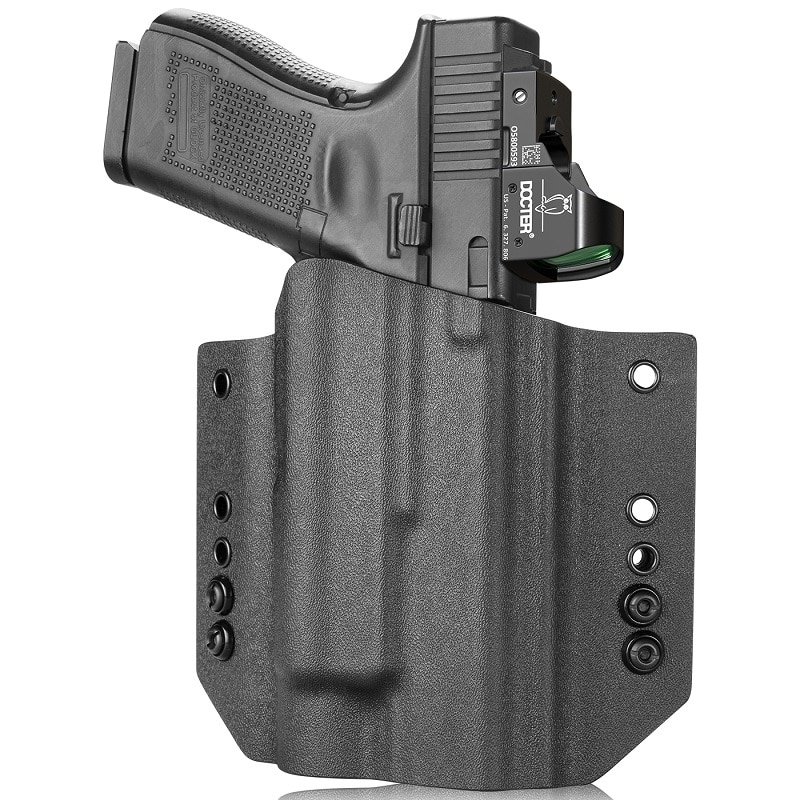 OWB Kydex Duty Holster For Glock 17/19/44/45 (GEN 1-5) G23/32 (Gen 3-4) with Streamlight TLR1/TLR1S/TLR1HL