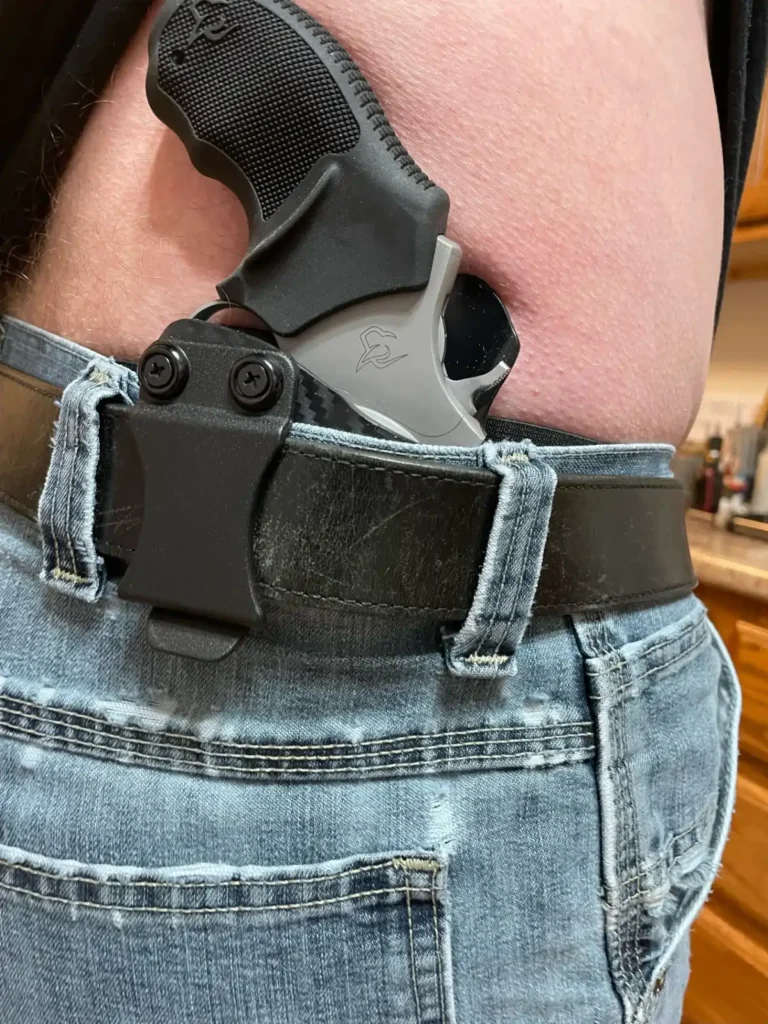 Click to view full screen Taurus Revolver 605 / 85 / 856 / 942 (same frame) 2" Fits: Ruger SP101 IWB Kydex Holster photo review