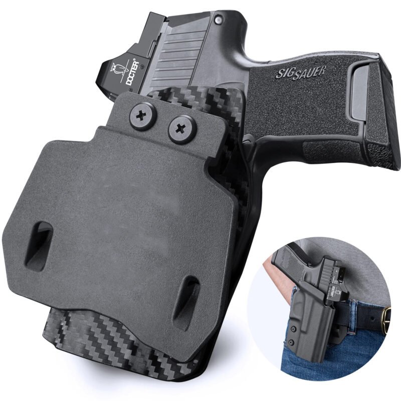 Sig P365 P320 OWB Kydex Duty Holster - Image 2