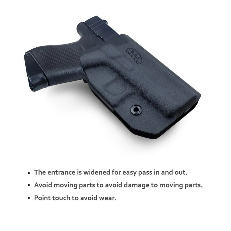 Glock 43 43X OWB Kydex Duty Holster - Image 4