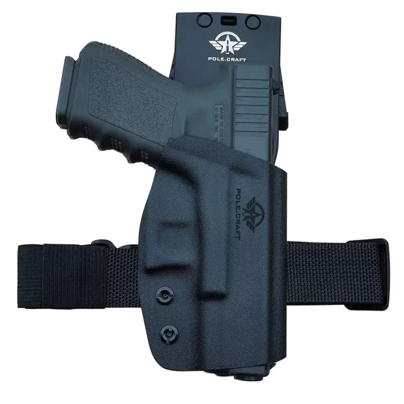 Glock 19 19x 17 22 31 26 27 30 OWB Kydex Duty Holster - Image 6