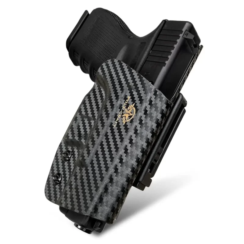 Glock 19 19x 17 22 31 26 27 30 OWB Kydex Duty Holster - Image 7