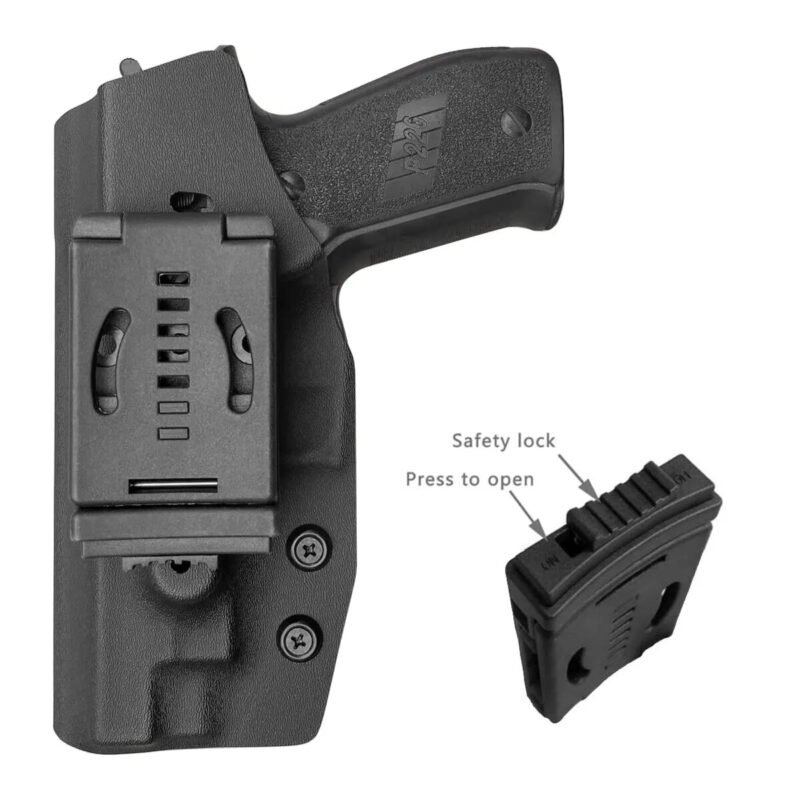 OWB Kydex Duty Holster For Sig Sauer P226 4.4'' - Image 3