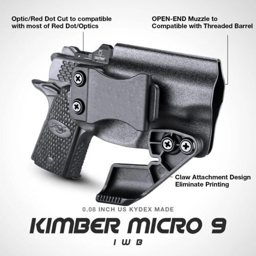 Kimber Micro 9 IWB Kydex Holster