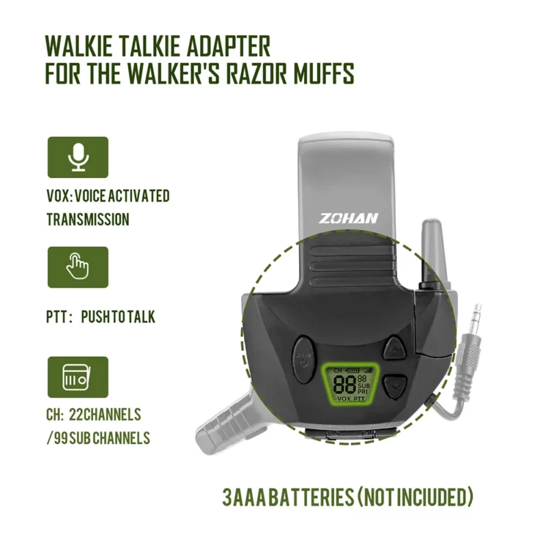 Walkie Talkie for Walkers Earmuffs - Image 4