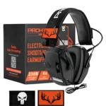 Prohear Electronic Shooting Ear Protection Muffs & Range Headphones - Noise Cancelling Ear Pro