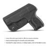 Ruger LCP MAX .380 IWB Kydex Hoslter - Image 6