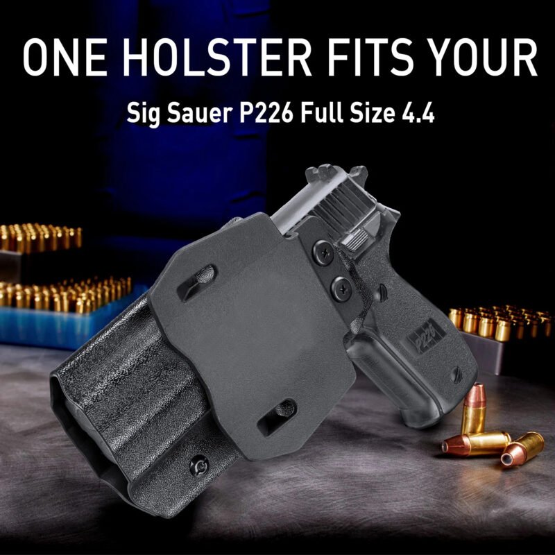 Sig Sauer P226 OWB Paddle Kydex Holster - Image 4