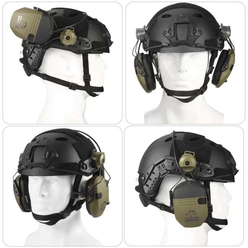 Walker's Protection Earmuff with Wendy M-LOK ARC Bracket  - Image 11