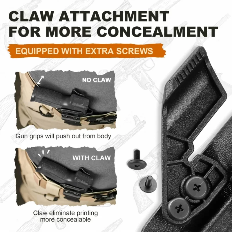 SCCY CPX 1 2 IWB Kydex Holster - Image 5