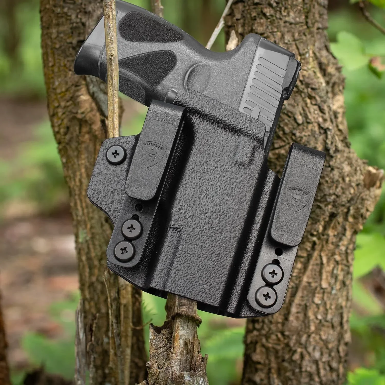 WARRIORLAND Tactical Flashlight With Kydex IWB Holster – Fits Taurus G2C, G3C, Millennium G2, PT111