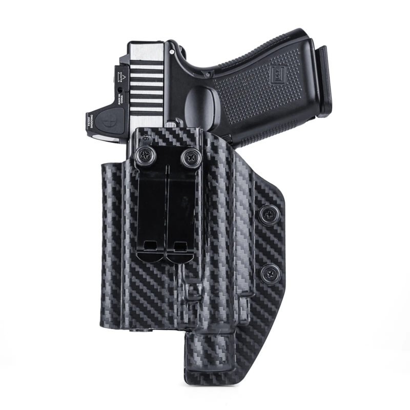 Glock 19 19X 23 25 32 44 45 IWB Kydex Holster with Flashlight