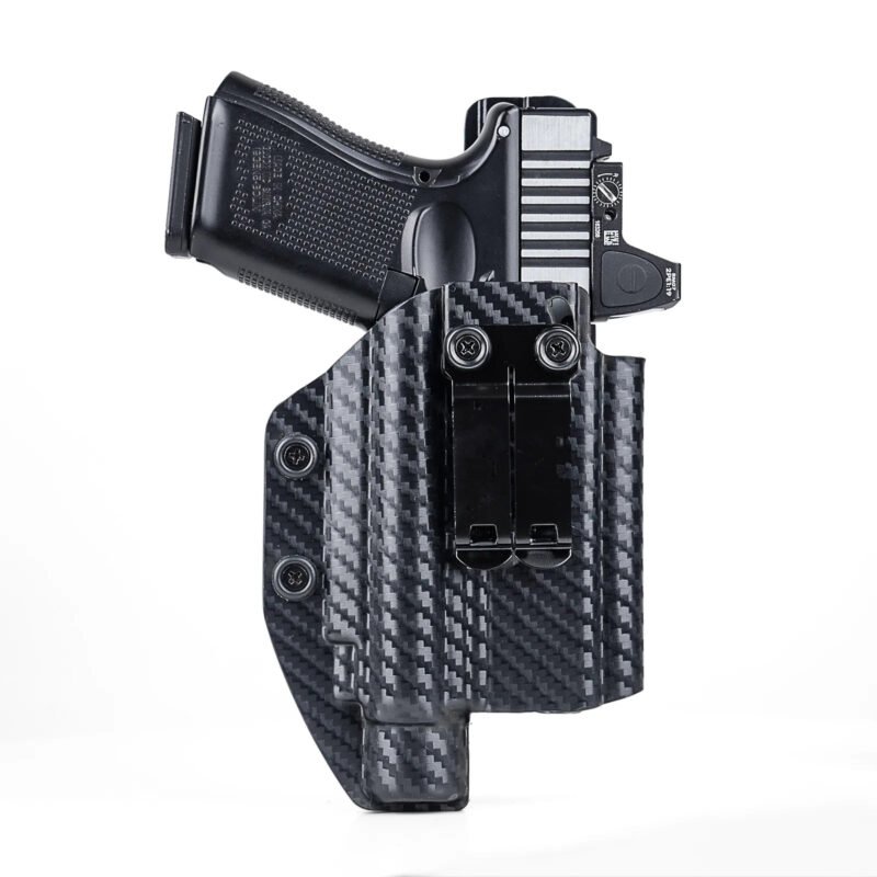 Glock 19 19X 23 25 32 44 45 IWB Kydex Holster with Flashlight - Image 14