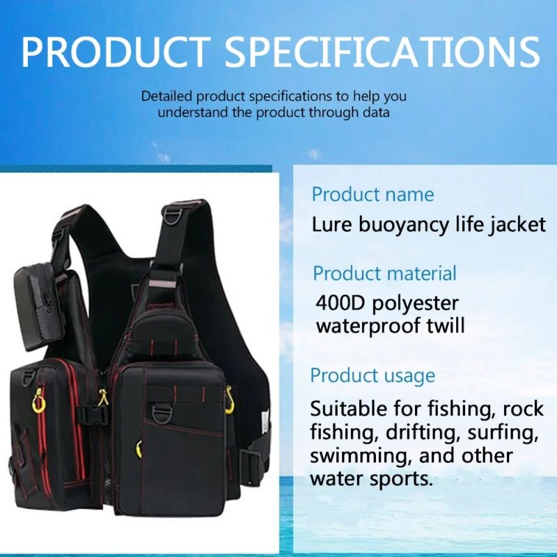 Multi-functional Fishing Jacket Vest - Image 5