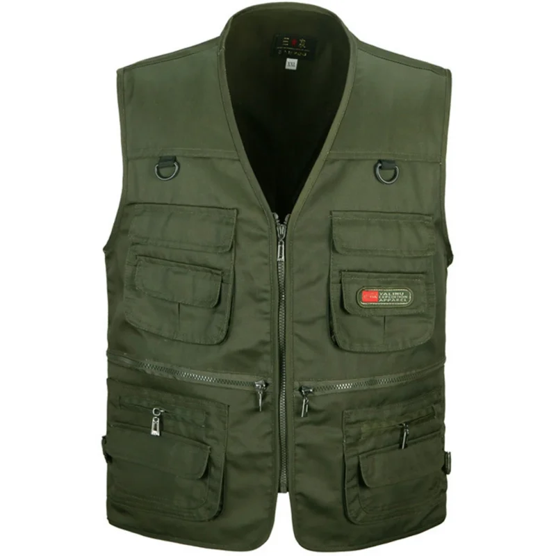 Multi-Pocket Outdoor Waistcoat Vest - Image 2