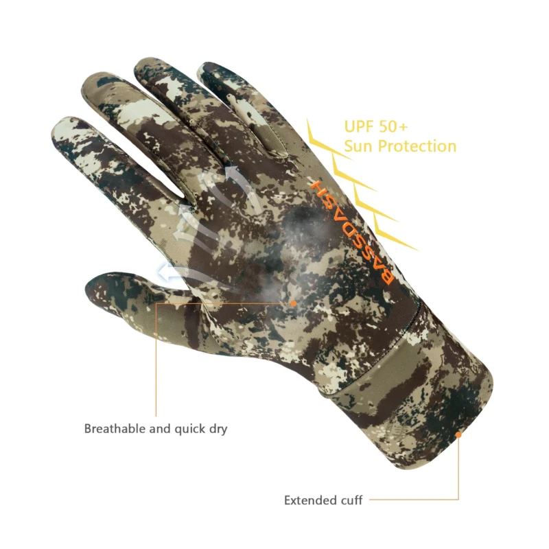 Camo Hunting Gloves - Image 4