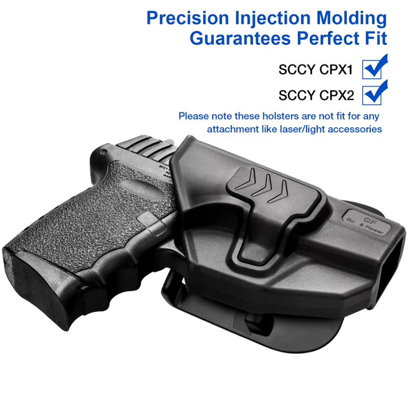 SCCY CPX1 CPX2 OWB Holster - Image 2