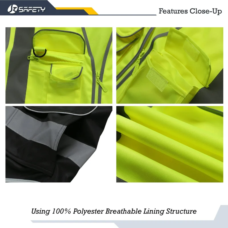 High Visibility Reflective Safety Vest - Image 15