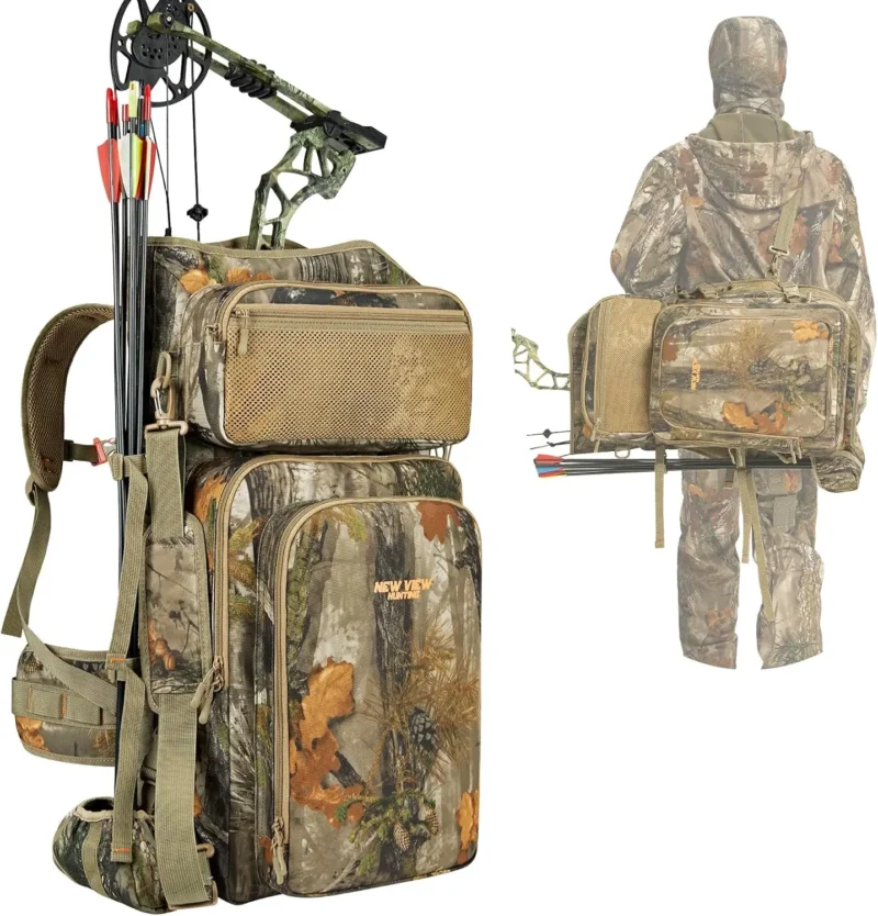 Tactical Hunting Backpack with Bow & Arrow Holder