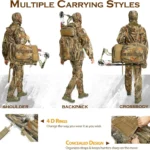Tactical Hunting Backpack with Bow & Arrow Holder