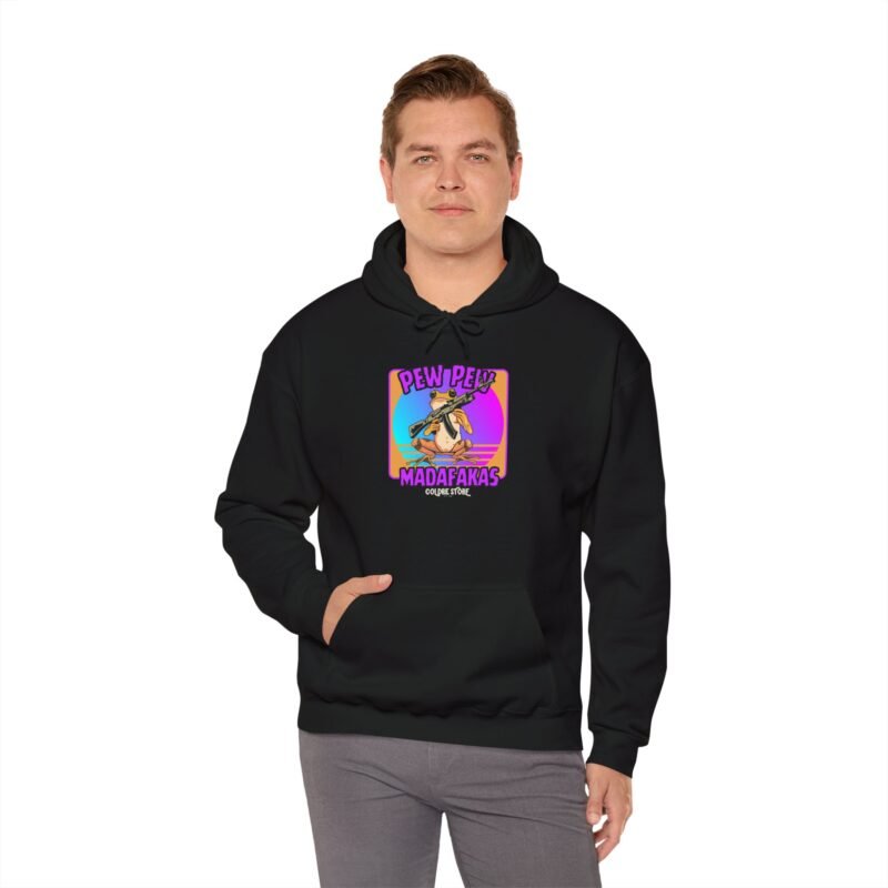 Pew Pew Madafakas Unisex Hooded Sweatshirt - Fun and Casual Streetwear