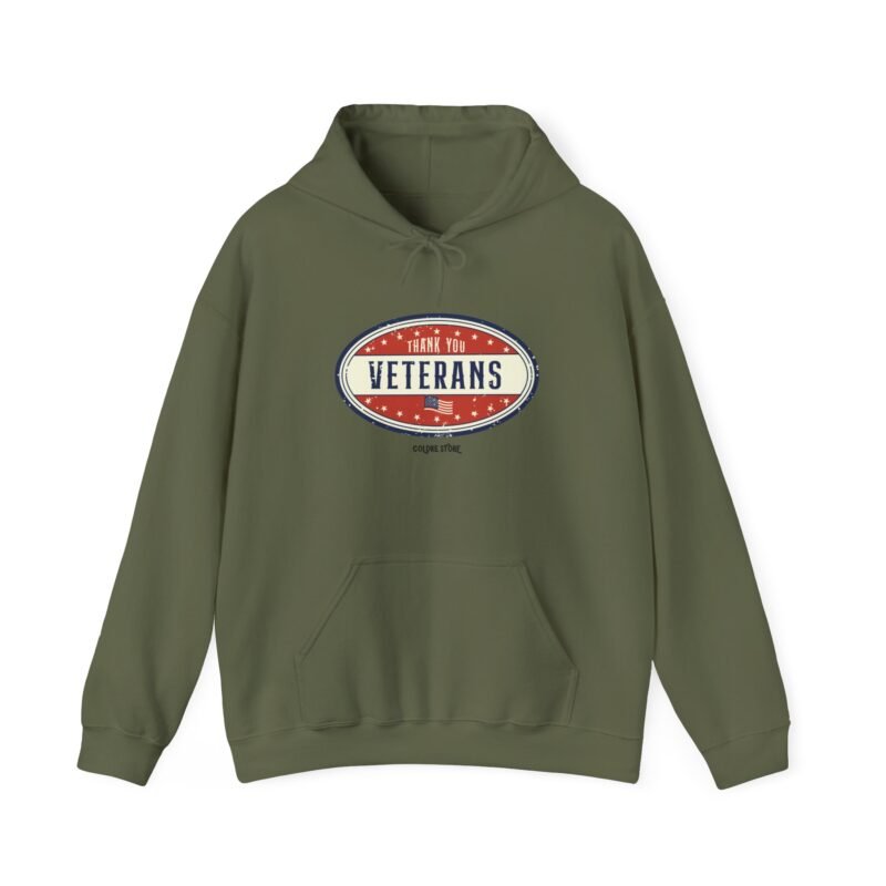 Thank You Veterans Hoodie - Unisex Heavy Blend™ Sweatshirt for Comfort and Style - Image 17