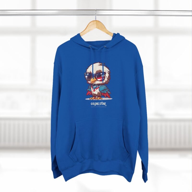 Patriotic Eagle Fleece Hoodie - Fun USA Graphic Sweatshirt - Image 20