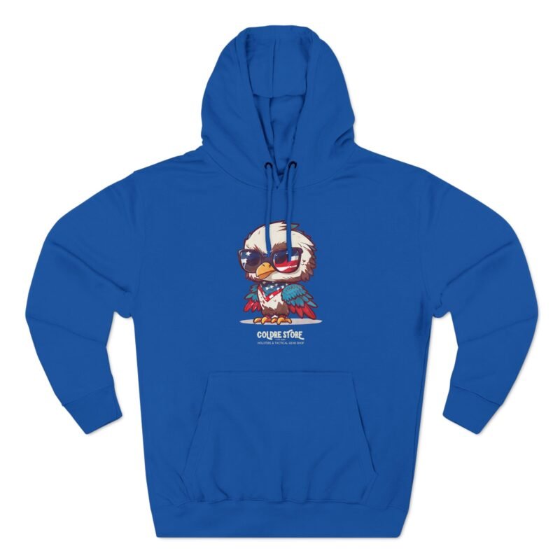 Patriotic Eagle Fleece Hoodie - Fun USA Graphic Sweatshirt - Image 17