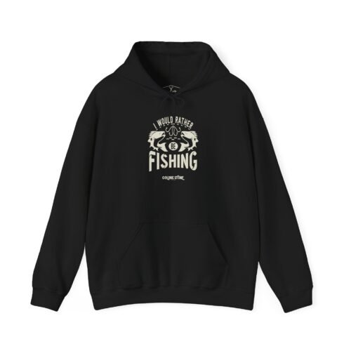 I Would Rather Be Fishing Unisex Heavy Blend™ Hoodie