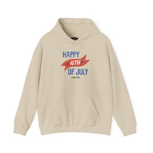 Happy 4th of July Unisex Hooded Sweatshirt