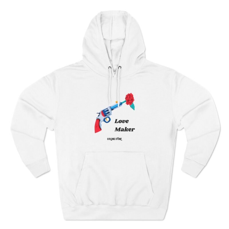 Love Maker Three-Panel Fleece Hoodie - Image 5