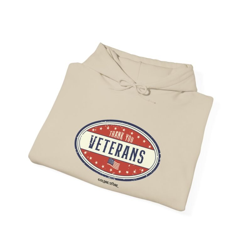 Thank You Veterans Hoodie - Unisex Heavy Blend™ Sweatshirt for Comfort and Style - Image 16