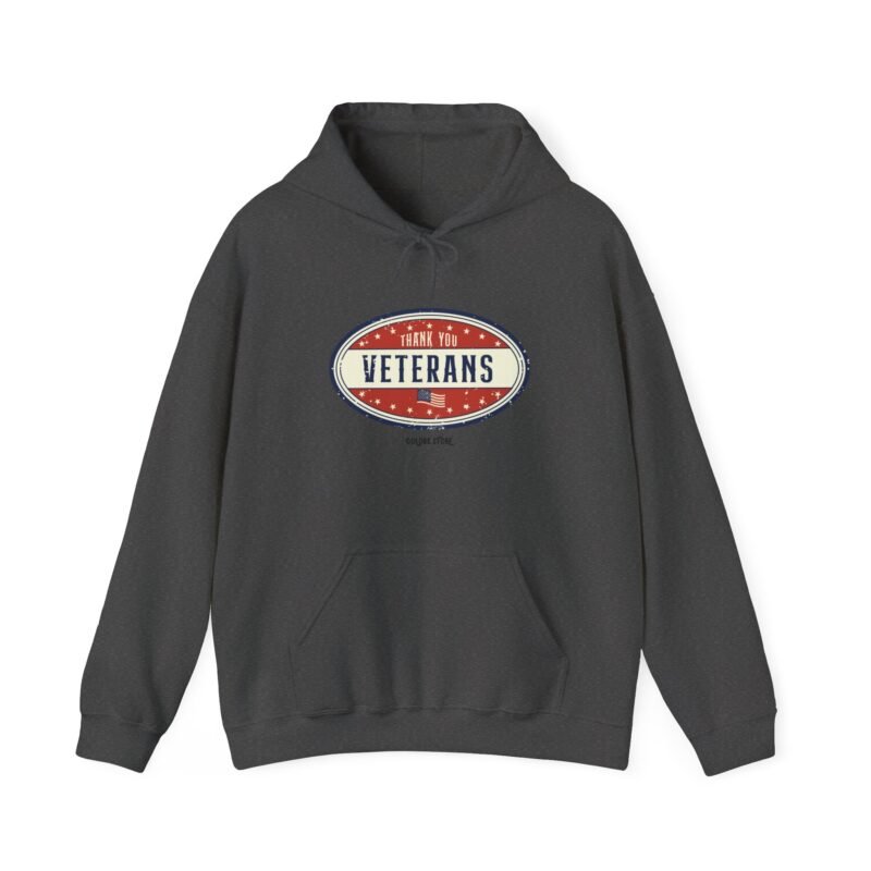 Thank You Veterans Hoodie - Unisex Heavy Blend™ Sweatshirt for Comfort and Style - Image 25