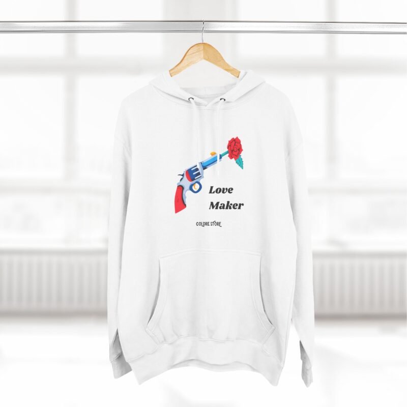 Love Maker Three-Panel Fleece Hoodie - Image 8