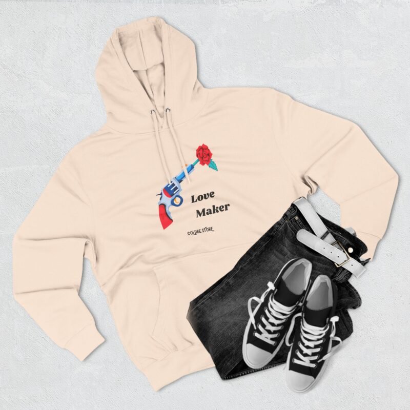 Love Maker Three-Panel Fleece Hoodie - Image 15