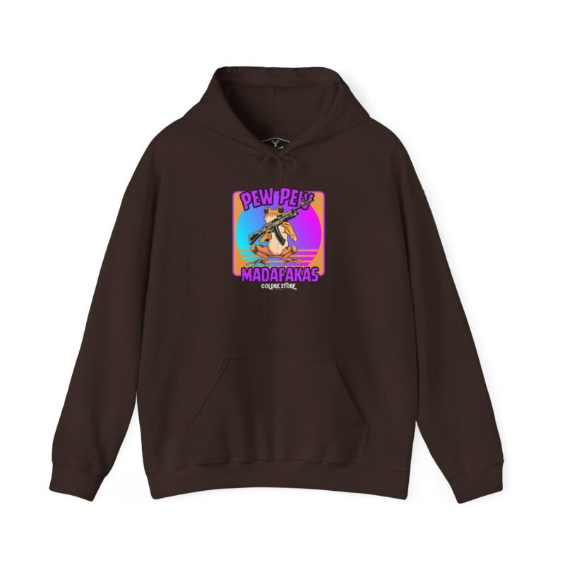 Pew Pew Madafakas Unisex Hooded Sweatshirt - Fun and Casual Streetwear - Image 17