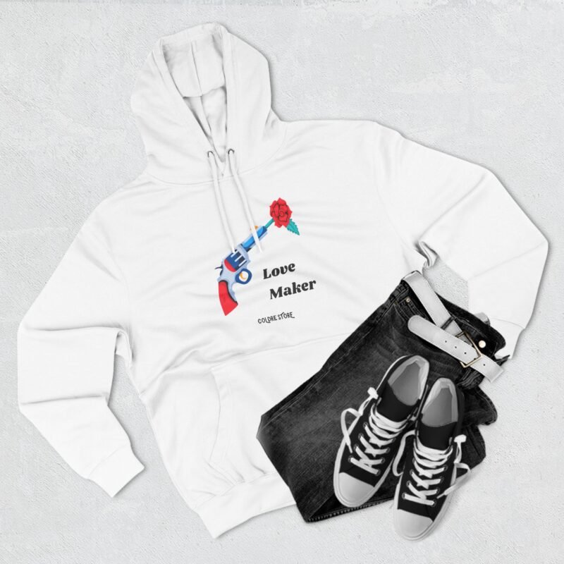 Love Maker Three-Panel Fleece Hoodie - Image 7