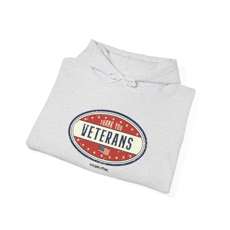 Thank You Veterans Hoodie - Unisex Heavy Blend™ Sweatshirt for Comfort and Style - Image 12