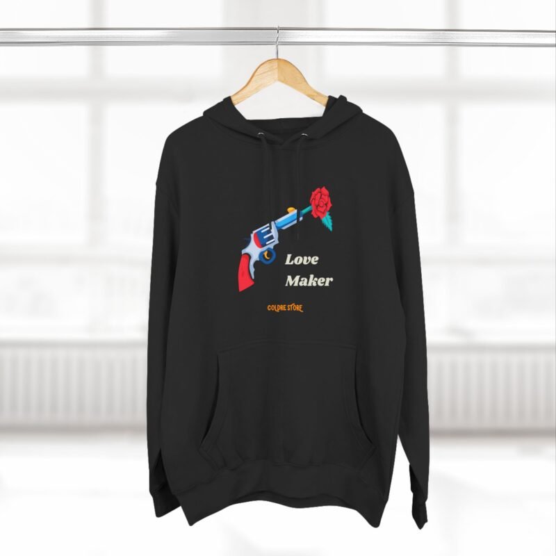 Love Maker Three-Panel Fleece Hoodie - Image 4