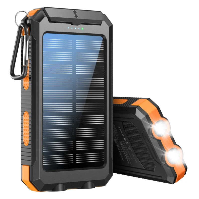 Portable Solar Power Bank 10000mAh