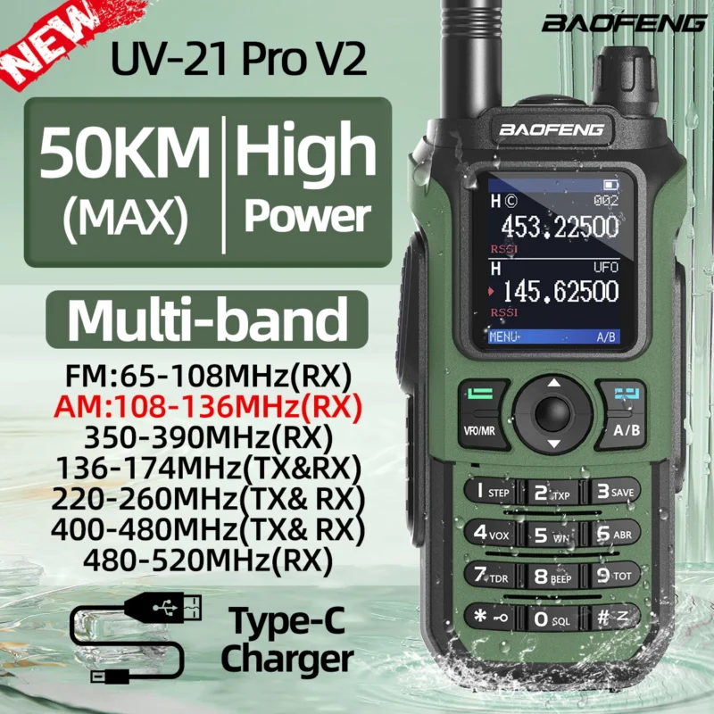 UV-21 PRO Walkie Talkie - Image 2