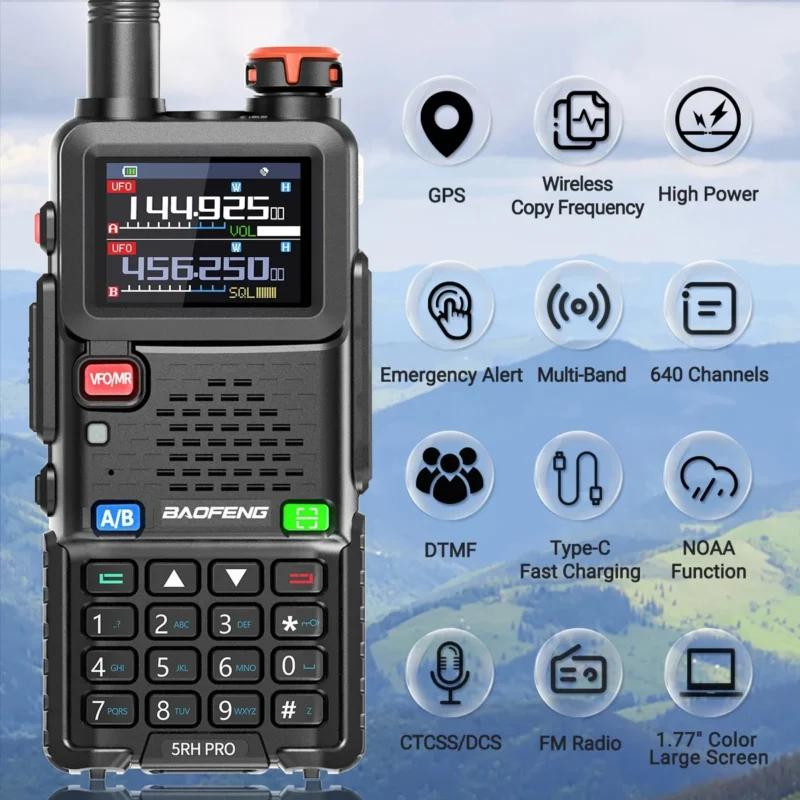 Multi Band GPS Walkie Talkie