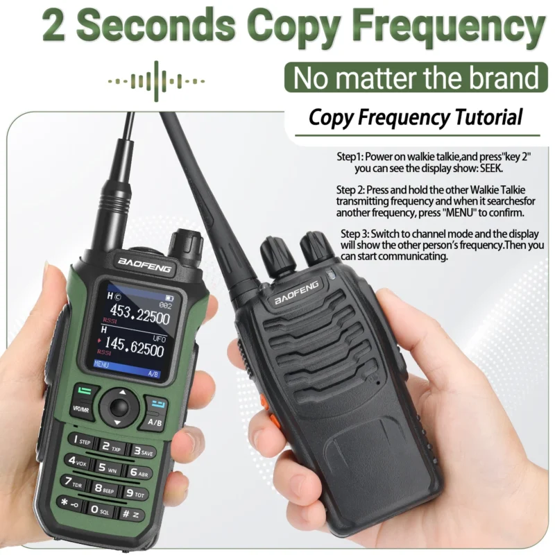 UV-21 PRO Walkie Talkie