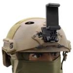 Tactical Helmet Camera & Phone Mount Adapter – Compatible with NVG, MICH, FAST Helmets