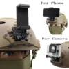 Tactical Helmet Camera & Phone Mount Adapter – Compatible with NVG, MICH, FAST Helmets - Image 2