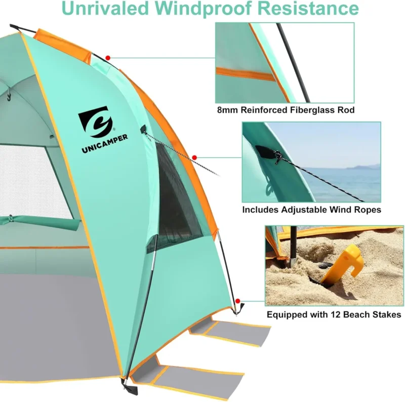 Outdoor Pop Up Beach Tent - Image 4